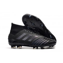 New adidas Predator 19.1 FG Firm Ground Boots - All Black