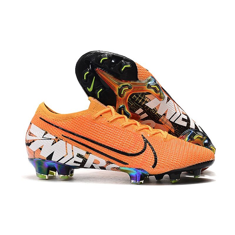 nike mercurial vapor orange and white