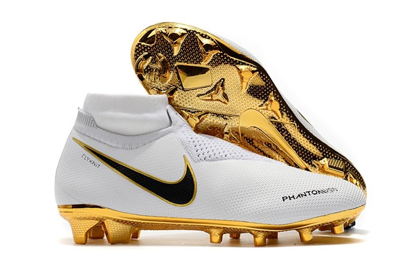 nike phantom vision elite white and gold