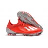 adidas X 19.1 FG Firm Ground Soccer Cleats Crimson Silver