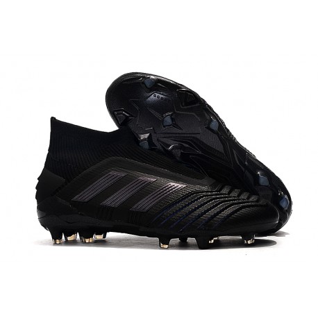 New adidas Predator 19+ FG Soccer Boots - Full Black