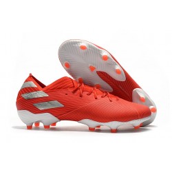 adidas Nemeziz 19.1 FG News Soccer Boots - Active Red Silver