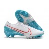 Nike Mercurial Vapor 13 Elite FG New Shoes - White Blue