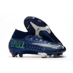 Nike Dream Speed Mercurial Superfly 7 Elite FG Blue Void White Volt