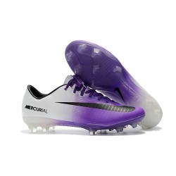 Nike Mercurial Vapor XI FG Men Football Shoes - Purple White