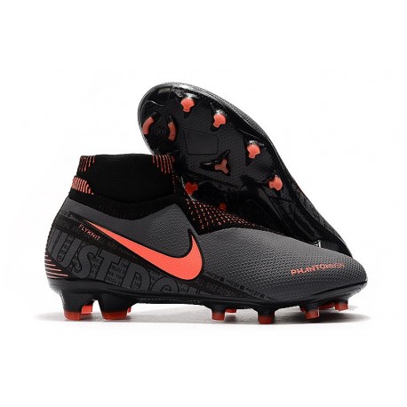 Nike 2019 Phantom Vision Elite DF FG Dark Grey/Bright Mango/Black