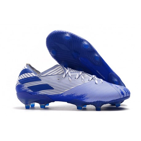 adidas Nemeziz 19.1 FG News Soccer Boots - Blue White