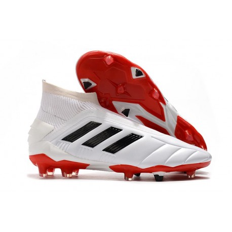 adidas Predator 19+ FG Firm Ground Shoes Core White