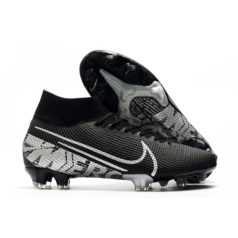 Nike Mercurial Superfly VII Elite SE Black Metallic Cool Grey