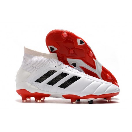 adidas Predator Mania 19.1 FG ADV Boots -White Core Black