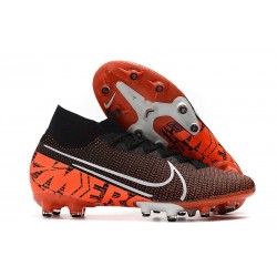 Nike Mercurial Superfly VII Elite AG-Pro Black Orange White