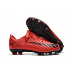 Nike Mercurial Vapor XI FG Men Football Shoes - Red Black