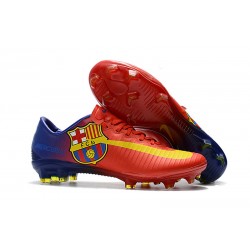 Nike Mercurial Vapor XI FG Men Football Shoes - Barcelona Red