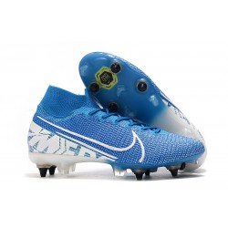 Nike Mercurial Superfly 7 Elite SG-Pro New Lights Blue White