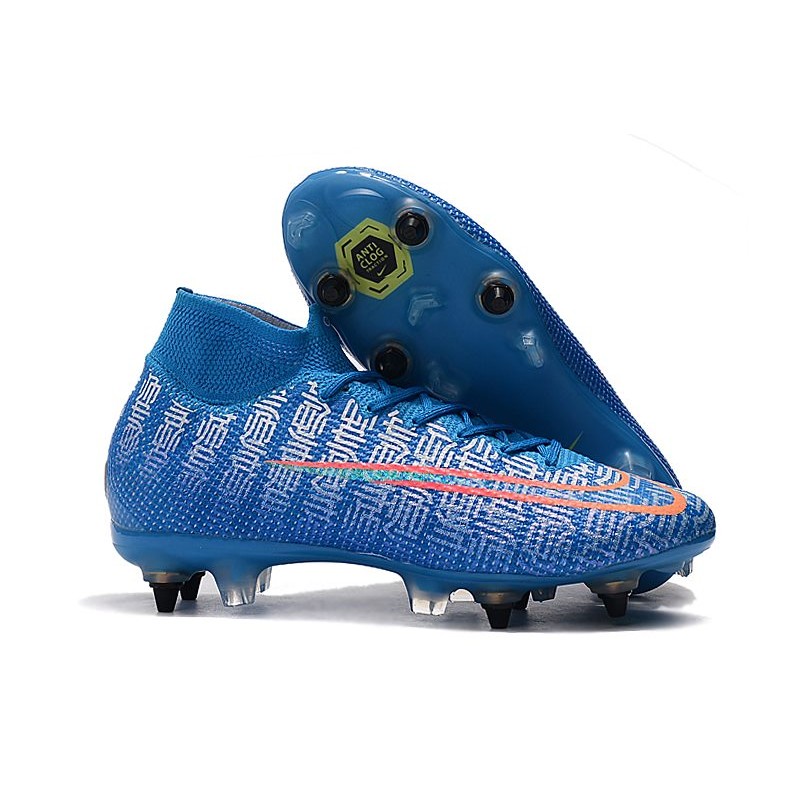 nike mercurial red and blue