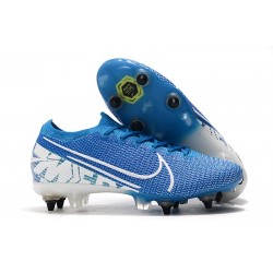 Nike Mercurial Vapor 13 Elite SG-Pro Anti-Clog New Lights Blue White