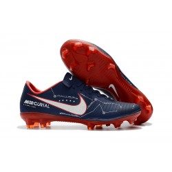 Nike Mercurial Vapor XI FG Men Football Shoes - Cyan Red