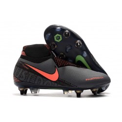 Nike Phantom Vision Elite DF SG-PRO Anti-Clog Dark Grey Mango