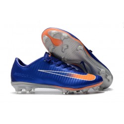 Nike Mercurial Vapor XI FG Men Football Shoes - Blue Orange