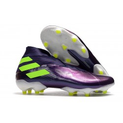 New adidas Nemeziz 19+ FG Shoes -Purple Green