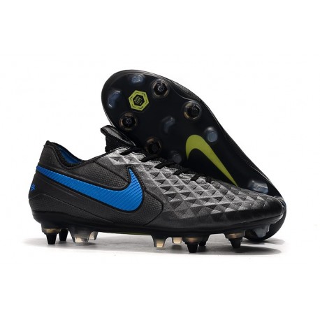 Nike Tiempo Legend 8 Elite SG-Pro Kangaroo Black Blue