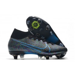 Nike Mercurial Superfly 7 Elite SG-Pro Black Laser Blue