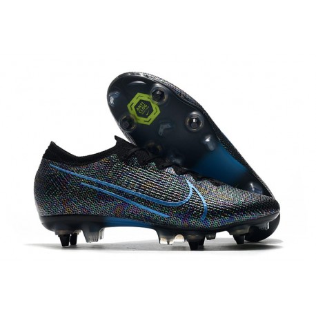 Nike Mercurial Vapor 13 Elite SG-Pro Anti-Clog Black Blue