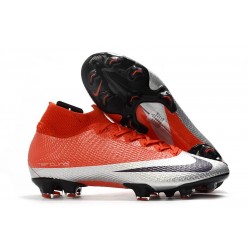 Nike Mercurial Superfly VII Elite SE FG -Future DNA Red Silver Black