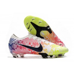 Neymar Nike Mercurial Vapor 13 Elite FG White Black Racer Blue Volt