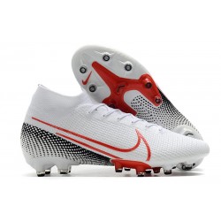 Nike Mercurial Superfly VII Elite AG-Pro White Red Black