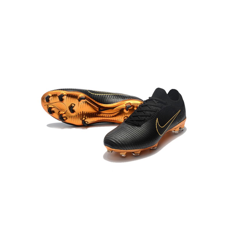 nike mercurial vapor black gold