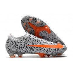 Nike Mercurial Vapor 13 Elite FG CR7 Safari - White/Total Orange/Black