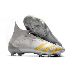 adidas Predator Mutator 20+ FG Soccer Cleat Grey Gold