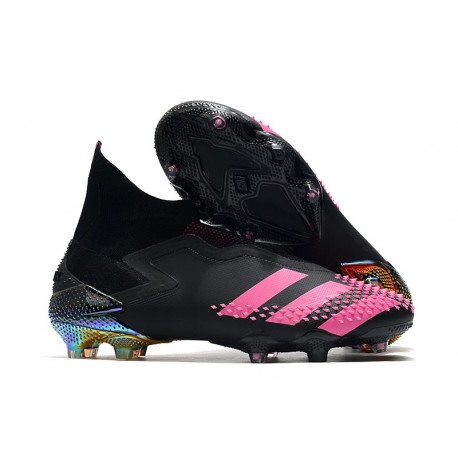 adidas Predator Mutator 20+ FG Soccer Cleat Core Black Pink