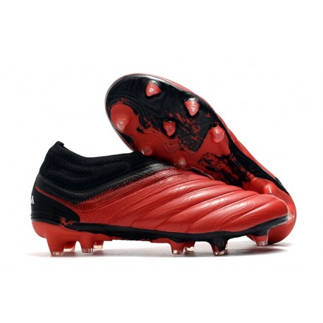adidas Copa 20+ FG Leather Boots Active Red White Core Black