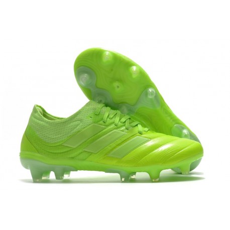 adidas Copa 20.1 FG Firm Ground Cleats Signal Green White