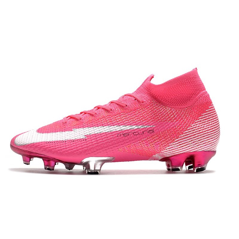 Nike Mercurial Superfly VII Elite FG X Mbappe Pink Blast White Black