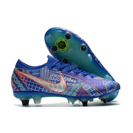 Nike Mercurial Vapor 13 Elite Sancho Fg Racer Blue White Aurora Green