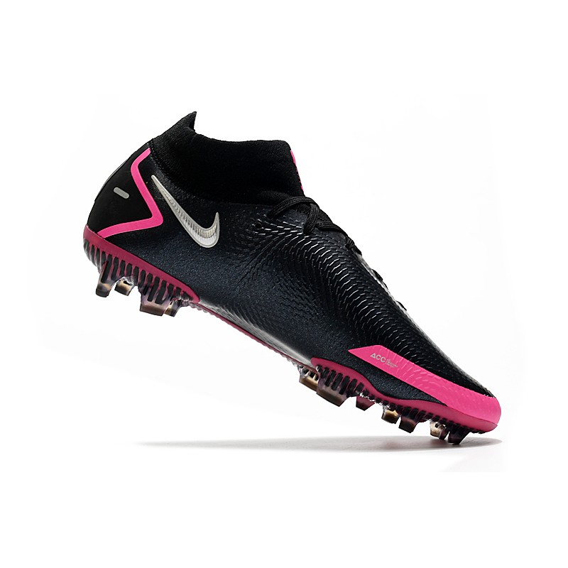 Nike Phantom Generative Texture GT DF Black Pink Blast Metallic Silver