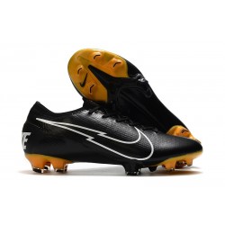 Nike 2020 Mercurial Vapor 13 Elite FG Leather Black White