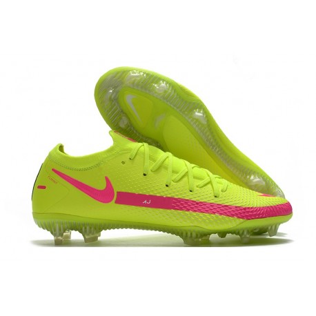 New Nike Phantom GT Elite FG Boots Brazil Volt Pink