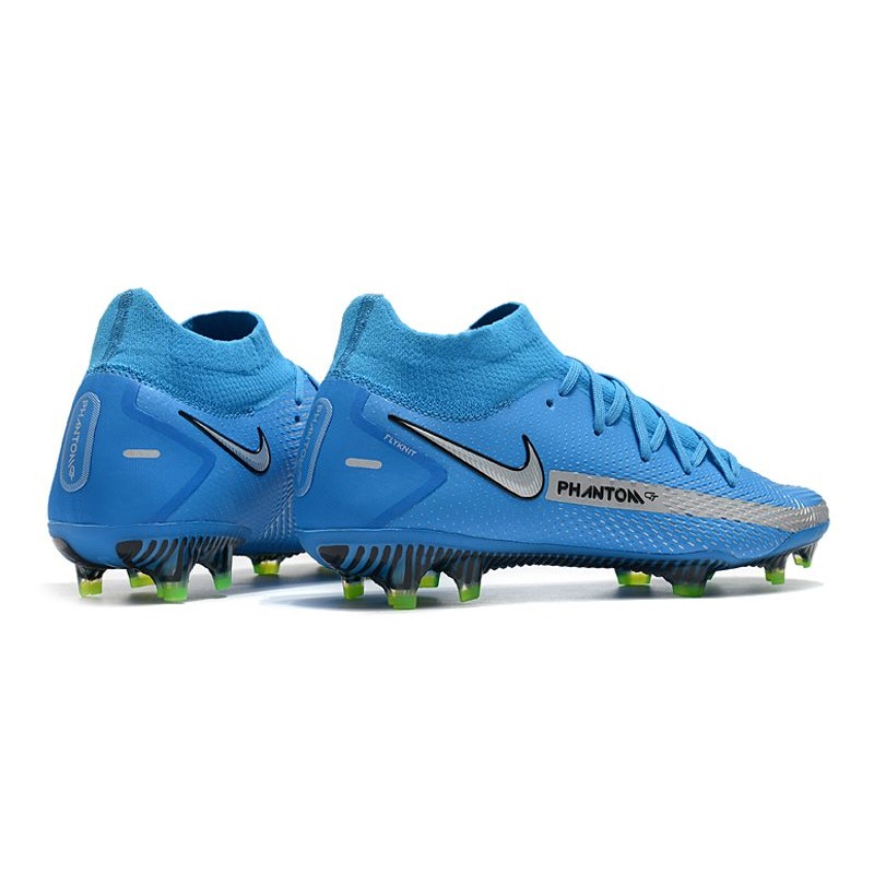 Nike Phantom GT Elite DF FG Firm Ground Blue Silver