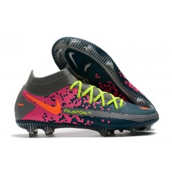 Nike Phantom GT Elite DF FG Firm Ground Grey Navy Pink