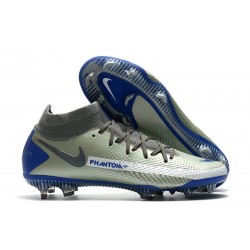 Nike Phantom Generative Texture GT DF Boot Grey Blue