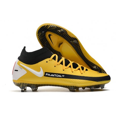 Nike Phantom Generative Texture GT DF Boot Yellow Black White