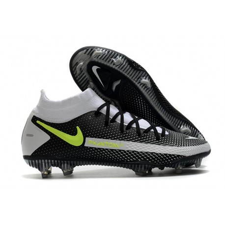 Nike Phantom Generative Texture GT DF Boot Black Grey Volt