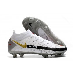 Nike Phantom GT Elite DF FG Firm Ground White Black Red