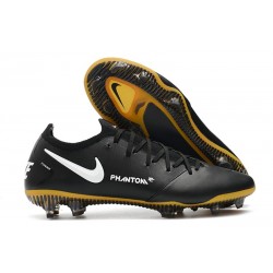 Nike Phantom GT Elite Tech Craft FG Black White Golden