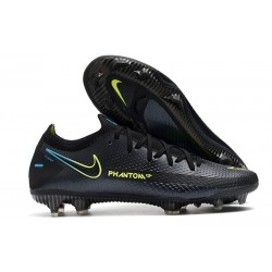 Nike Phantom GT Elite FG Firm-Ground Cleat Black Volt