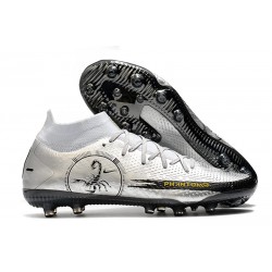 Nike Phantom GT Elite DF AG-PRO Scorpion Platinum Metallic Silver Black